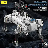 现代无人机械狗正版拼装积木益智高档解压玩具