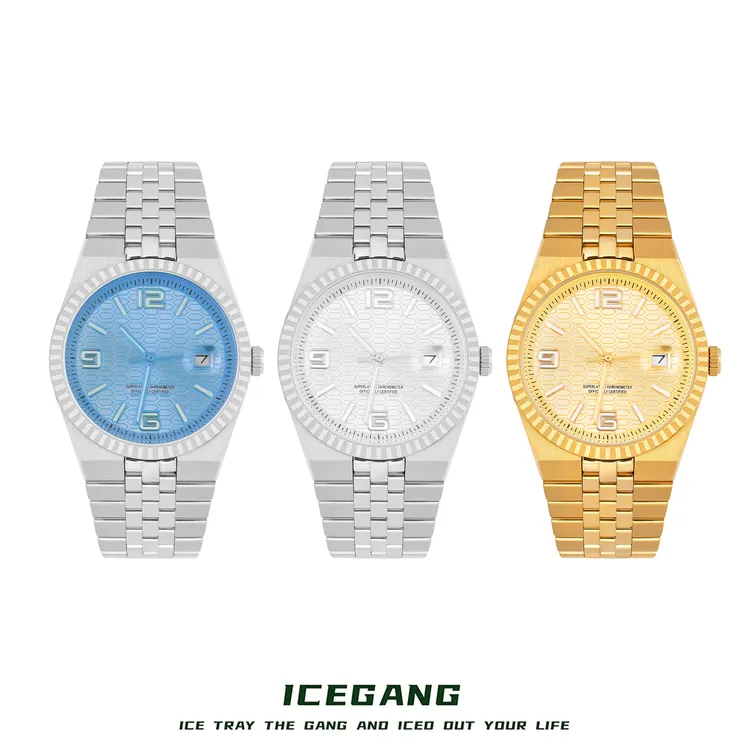 ICEGANG陆地天使机械腕表狗牙圈老钱新贵手表男女ins同款多功能