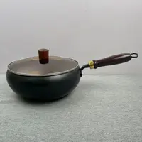 3-309 家用炒锅 大肚锅 24*10.5 CM 带盖重约1.87 KG 单锅1.35KG