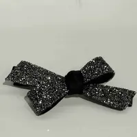 【小魏总珠宝】满镶蝴蝶结侧夹-8cm