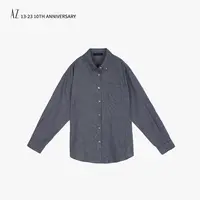 AZ-XJ 蓝格纹衬衫外套 DCZL2505627 新款NEW