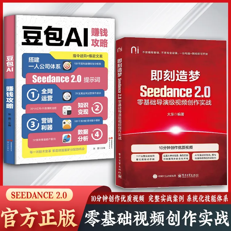 即刻造梦 Seedance 2.0零基础视频创作 10分钟创作优质视频-ys商品图