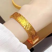 合金手镯 开口碎冰冰吉言手镯