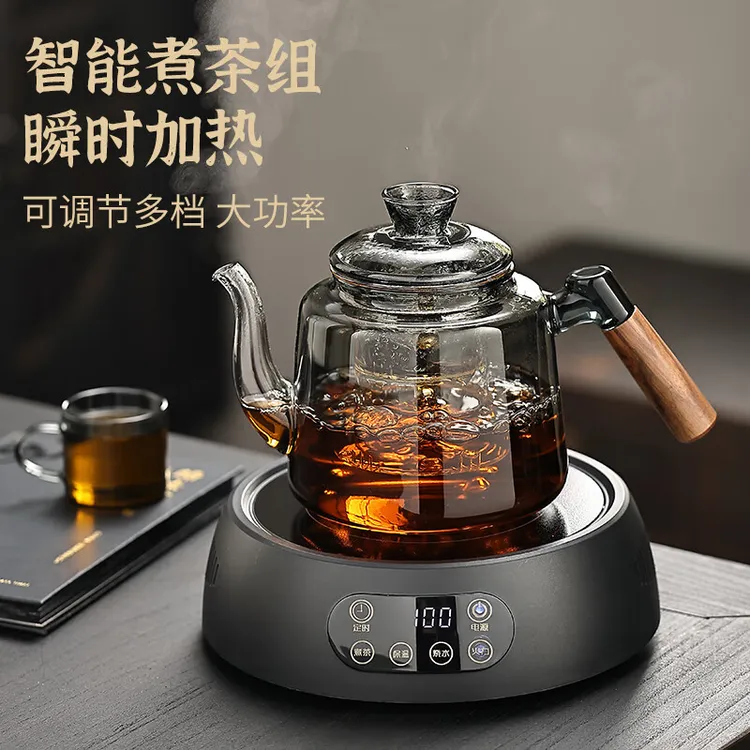 蒸汽喷淋式煮茶器黑茶全自动家用茶饮机电陶炉多功能自动养生壶