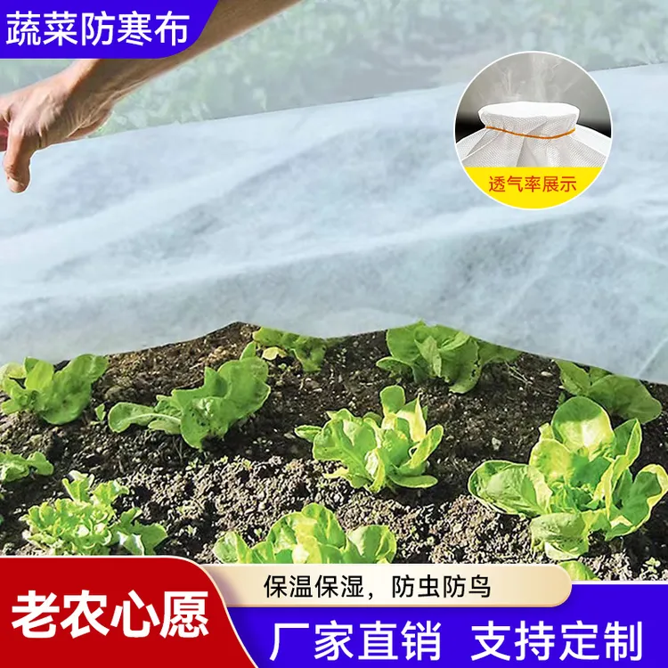 农用蔬菜防寒布果树大蒜花菜大姜植物防霜布冬季保暖保温防冻布