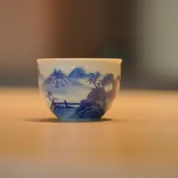 【YR】山水人家 小缸杯 40cc