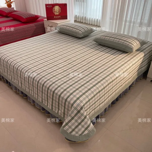 【美棉】高端 加厚款老粗布 软凉席 田园时光（会缩水）
