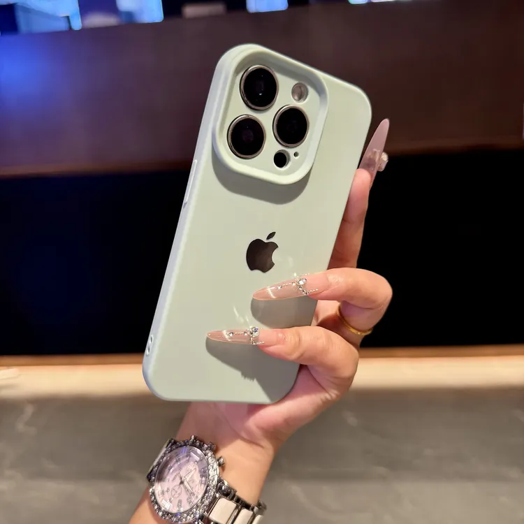 ins超火适用于iPhone16磨砂超薄手机壳苹果15/14/13pro简约防摔