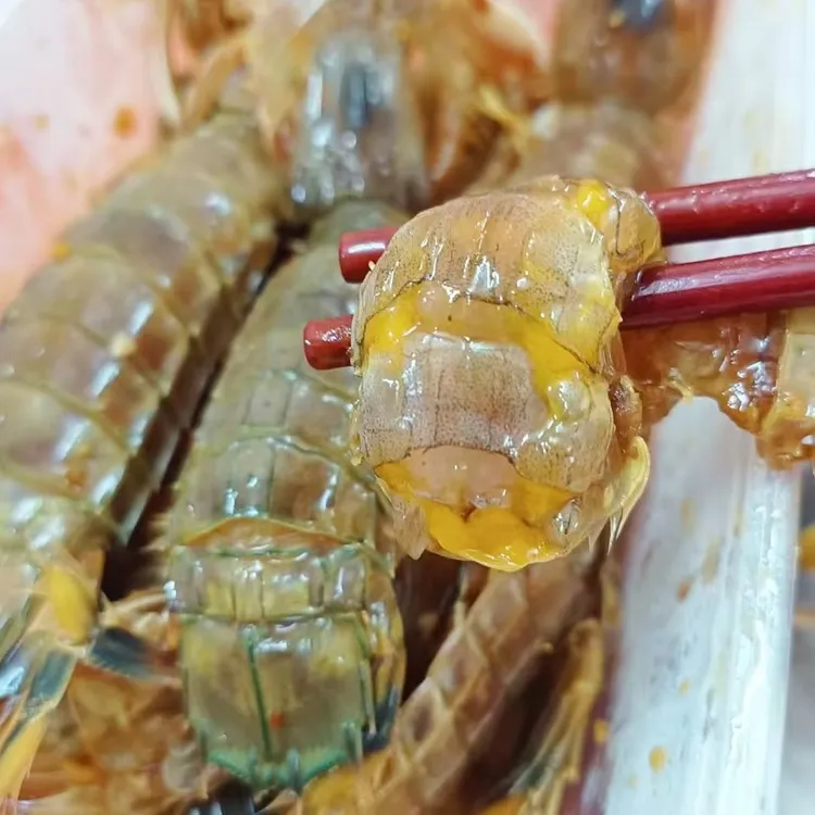 汕尾本港特产生腌红心皮皮虾咸虾姑濑尿虾