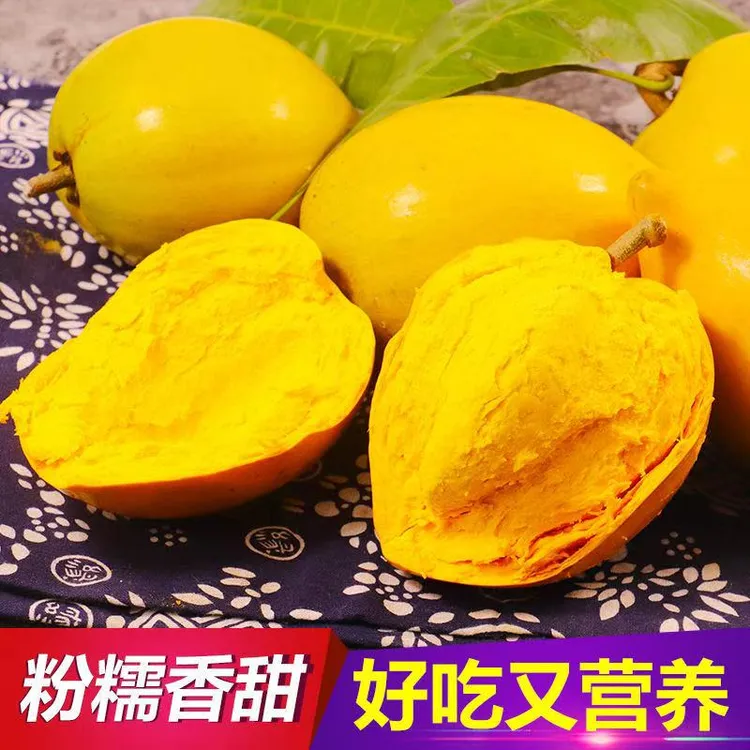 广西鸡蛋果蛋黄果应季水果新鲜采摘热带水果产地直发