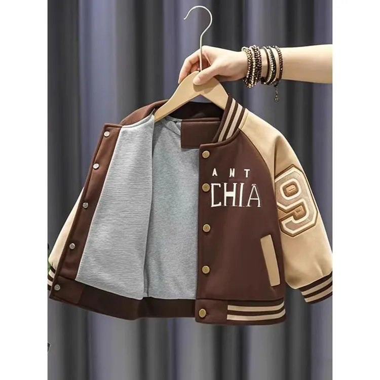 男童棒球服2025春秋新款儿童炸街休闲外套宝宝帅气夹克上衣洋气潮