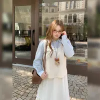 徐达布【戒吻活力】大码宽松衬衫女微胖秋季长袖衬衣C37500C53