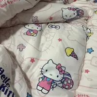 【甜筒kitty豆豆被】200*230母婴A类柔软过冬加厚透气豆豆被子