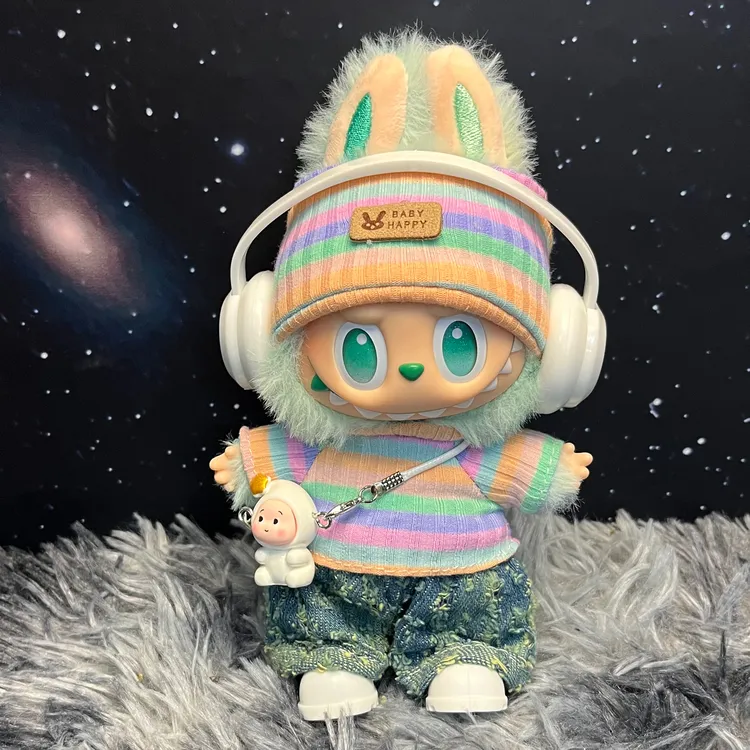 【仅娃衣】Labubu娃衣一二三代平静幸运希望绿色青提果果拉布布衣服