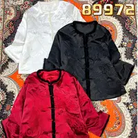 上新价~深圳89972棉服南油高定重工吉象刺绣二棉服薄棉服