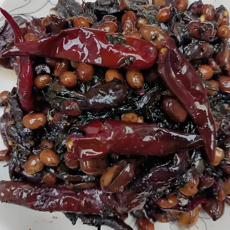 沂蒙山老式呼咸菜香辣下饭即食手工制作老咸菜