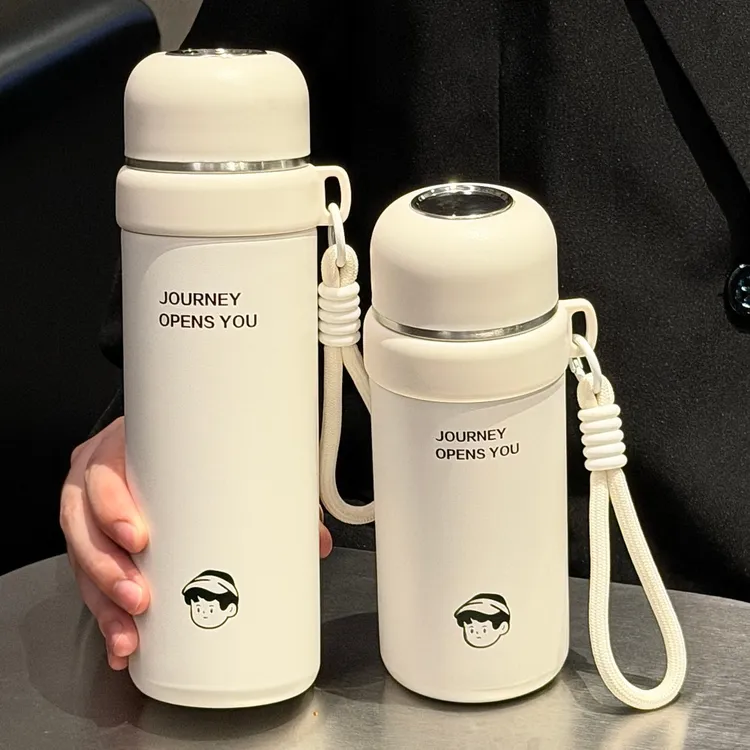 保温杯2025新款防锈高颜值大容量便携学生网红爆款简约情侣水杯