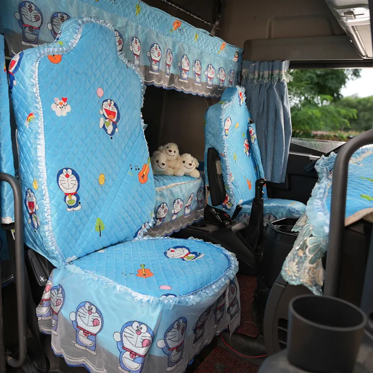 陕汽德龙新M3000 M3000S L3000X3000X5000货车专用全包围座套夏季