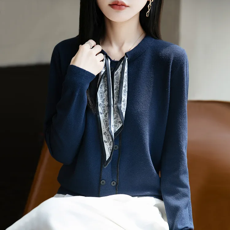 哥弟阿玛施正品新款秋冬毛针织衫遮肉显瘦针织衫衬衫洋气气质百搭