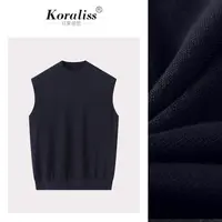 珂莱丽思针织衫上新打底针织背心95793B