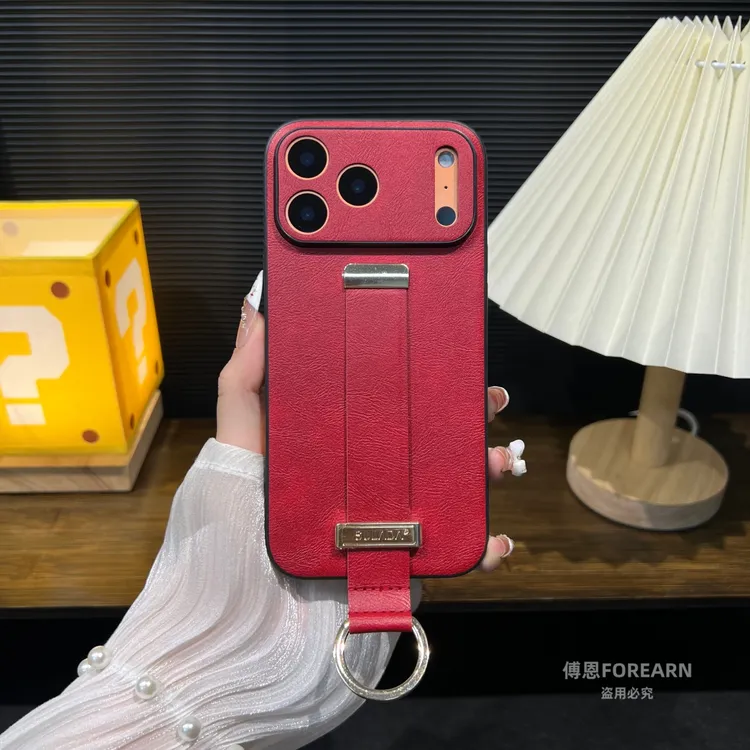 适用于苹果17ProMax手机壳17pro腕带指环17网红iPhoneAir个性创意