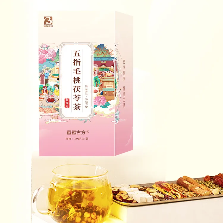 嚣嚣古方博瑞五指毛桃茯苓茶小包装150g