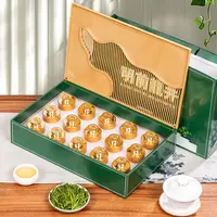 花窗-龙井250克茶叶礼盒装明前龙井豆香浓郁