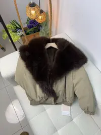 Y49区8820卡其色冬季保暖长袖加厚街头风加绒女外套棉服