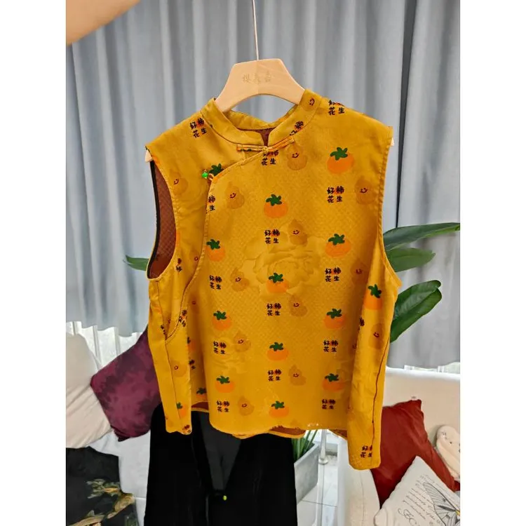 《路路推荐》香云纱花罗桑蚕丝100夏季女装上衣dy1730