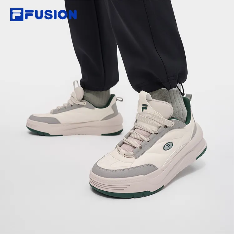 FILA斐乐男鞋时尚百搭休闲舒适运动潮流增高蓬蓬鞋T12M542910F