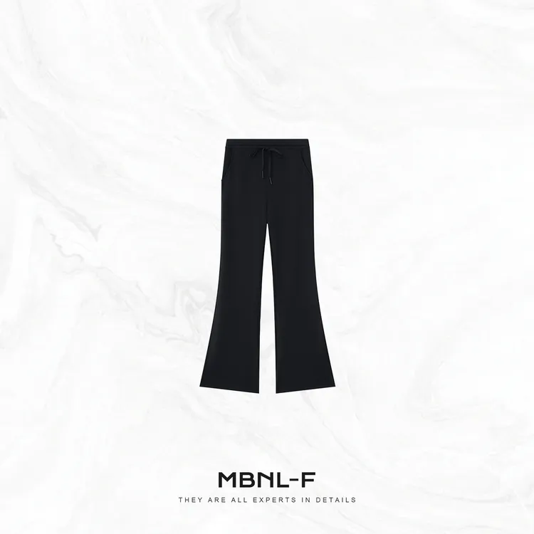 MBNL-F“lu系喇叭裤” 双层空气层舒适超软喇裤长裤 秦磊XM-XKZ2193