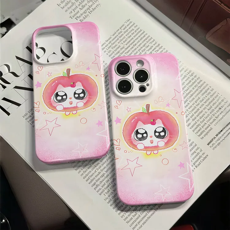 苹果小猫适用于苹果17promax手机壳iphone16pro趣味15p可爱14小众