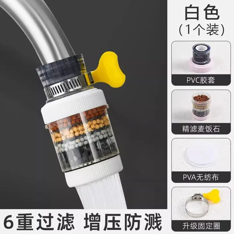 T209  水龙头通用过滤器水嘴家用自来水净化器延伸能防溅净水器商品图