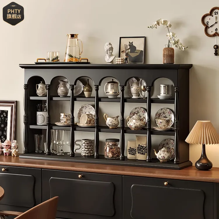 法式复古多款杯架美式咖啡置物架壁挂杯子收纳架帕特农墙面展示架