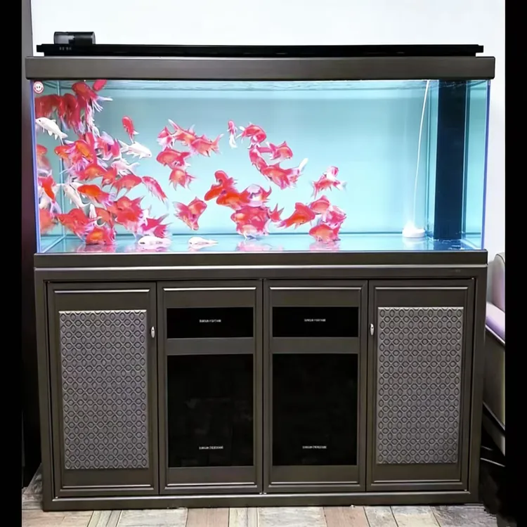 森森2025年新款M9 系列大型水晶超白玻璃鱼缸