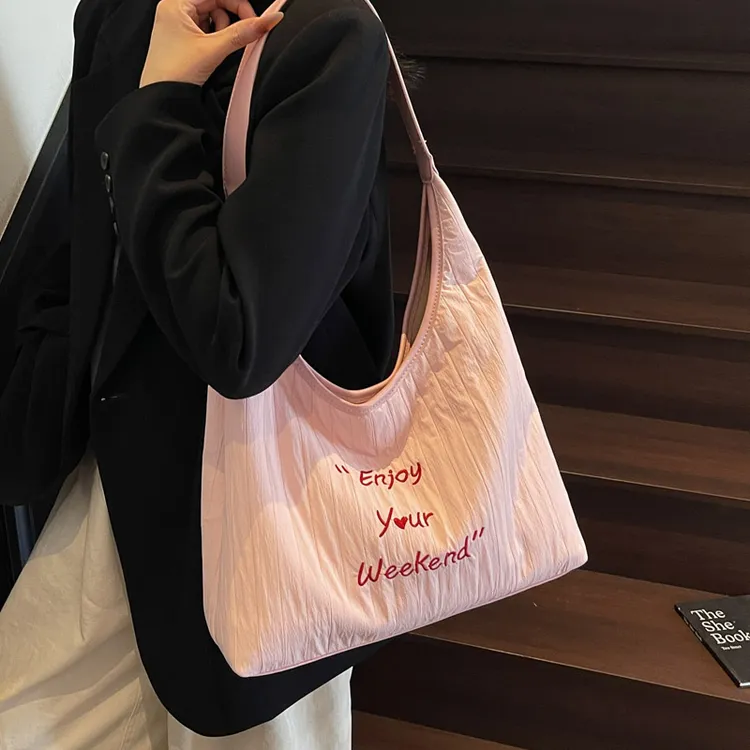 春夏季多巴胺手提小拎包女2025新款时尚洋气百搭单肩包通勤托特包