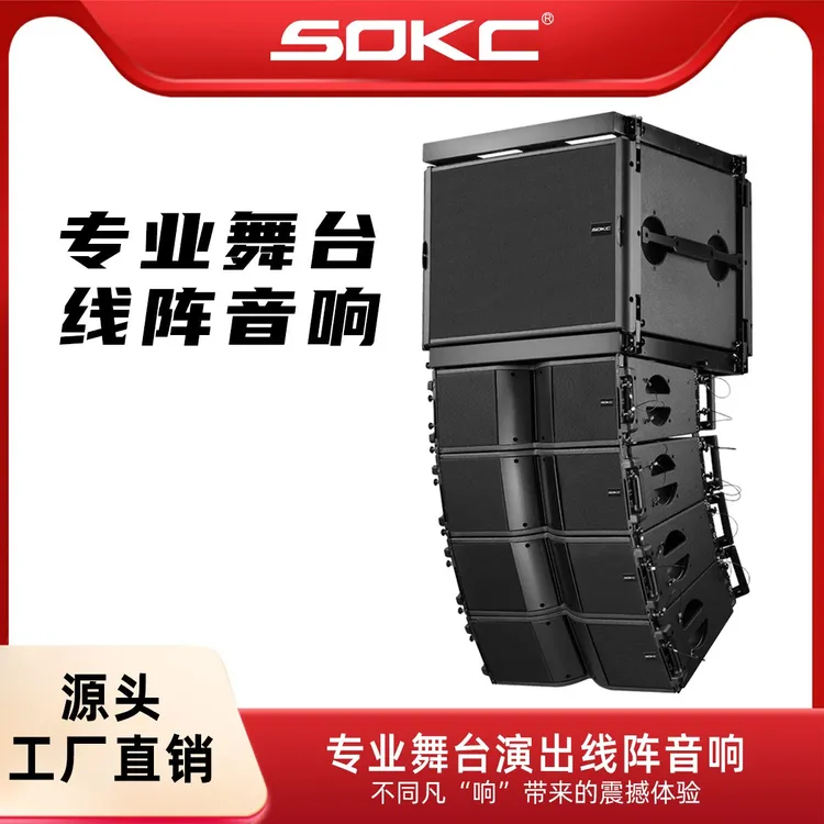 双8 双10 舞台专业音响酒吧派对房DJ打碟婚庆酒店线阵音响