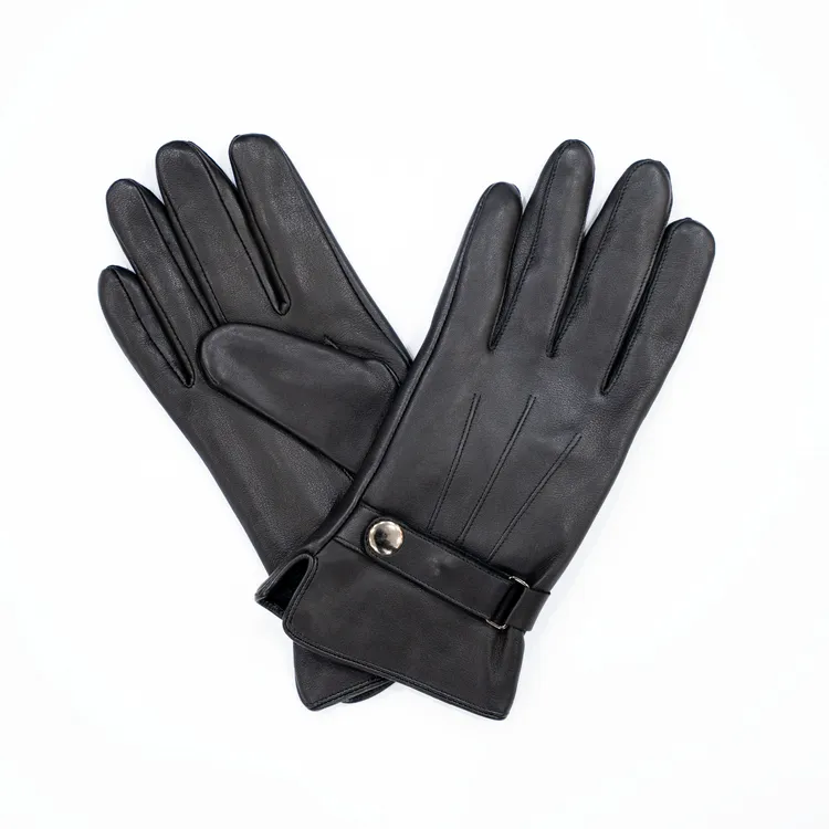 男女款埃塞俄比亚清水小羊皮 超柔绒秋冬防寒保暖皮手套