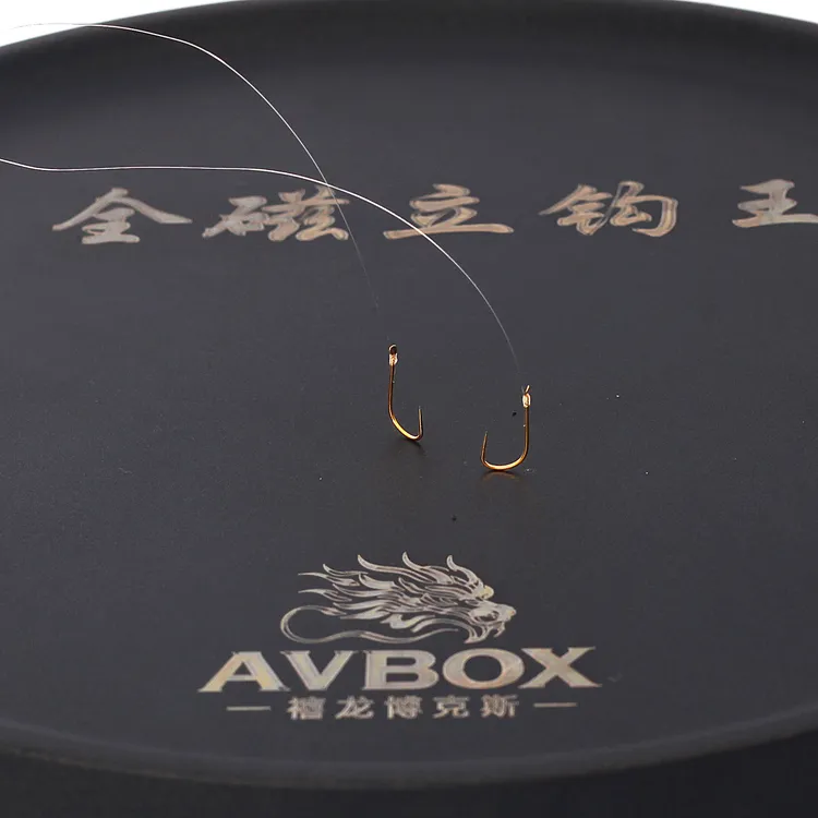 禧龙博克斯全磁立钩分钩特氟龙强磁N52大磁铁鲫鱼面拉饵盘饵料盘