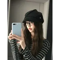 一帽多戴贝雷帽日常百搭显脸小八角帽