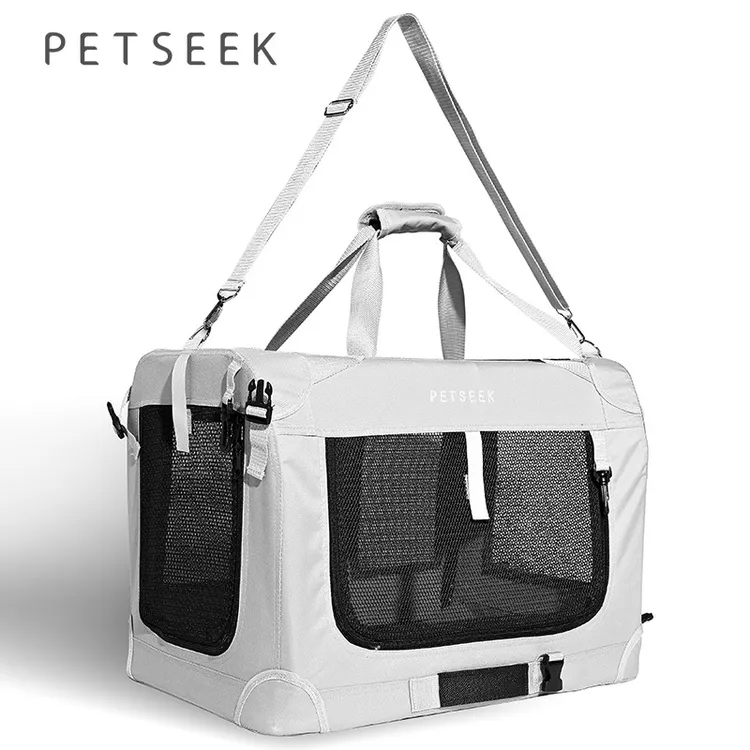 petseek宠觅超大猫包宠物车载包外出折叠宠物包大容量狗笼猫笼