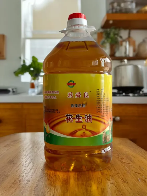 5升玖舜良农家自榨传统工艺熟榨纯正无添加花生油纯正花生油