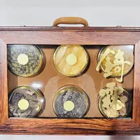 【中秋礼盒】海鲜干货【海味中华礼】海参+羊肚菌+鱼胶+石斛+陈皮+翅丝 带箱5斤 （带手提袋）