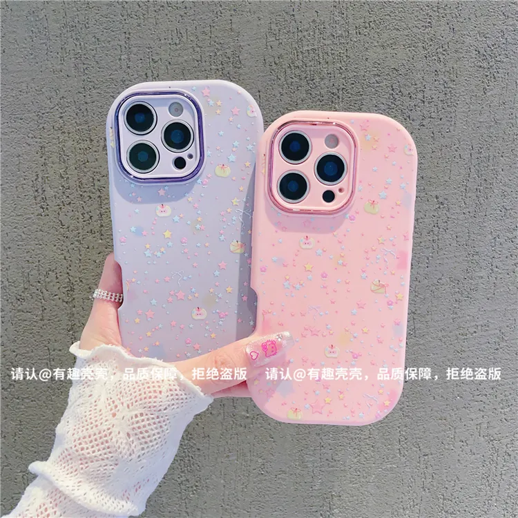 金属小胖妹适用苹果17/iPhone/华为荣耀/VIVO/OPPO/小米手机壳潮