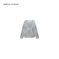 ARNE JA｜“匠人系列”重磅刺绣钩花针织100%山羊绒上衣W6892512
