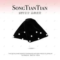 【STT】满天星13cm丝绒三角夹047-002