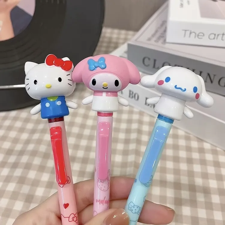 【KT】手臂可动的卡通Hellokitty美乐蒂库洛米玉桂狗可爱动漫周边