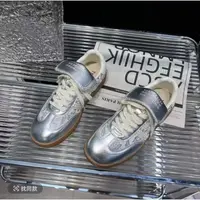 博主标配复古百搭真皮透气运动德训鞋女5F1-57-161
