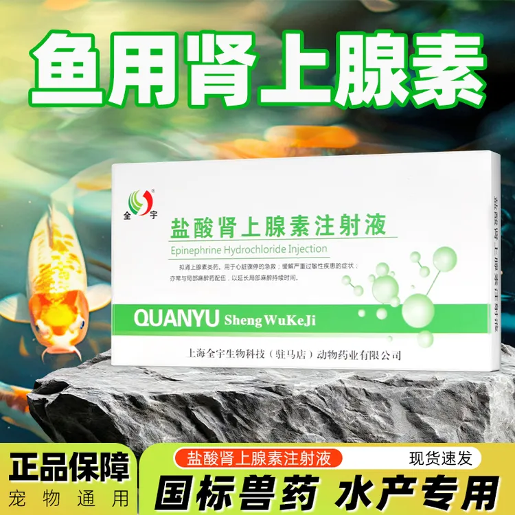 钓鱼用肾上腺素钓鱼用盐酸肾上腺素注射剂野钓黑坑草鱼卡鲢黑鲈鱼
