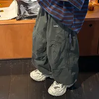 【现货】略略童装儿童春秋全棉休闲工装裤251KZ3104